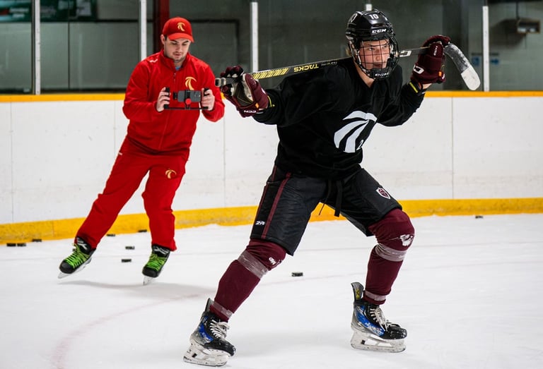 "Private hockey lessons downtown"