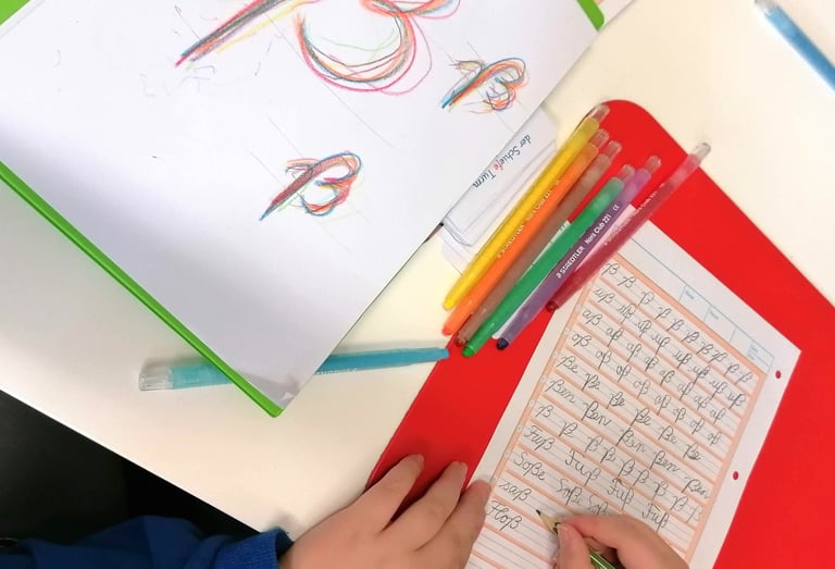 Schreibschrift lernen