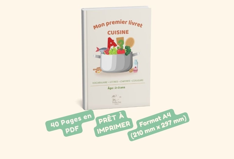 livret activité cuisine