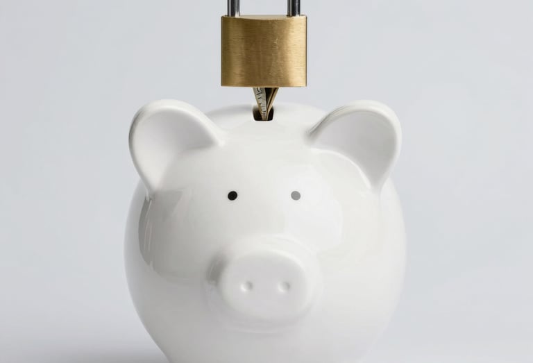 Close-up of hands signing a rental contract with a focus on a secure guarantee document.