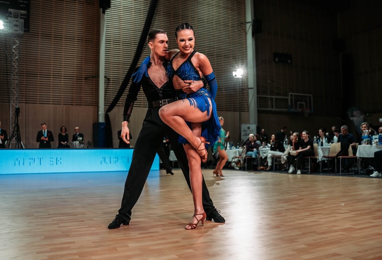 Předtančení latinskoamerické tance