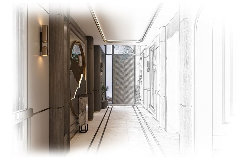 La Féra Interior Design 'a ait modern iç mekan konsept geliştirme çalışması