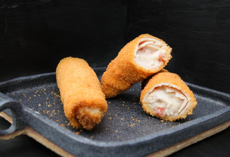 ELAR (Elaborados Artesanos): Productos precocinados artesanos y de calidad en Valladolid. Flamenquín