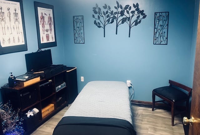 Therapeutic Massage and Holistic Bodywork Treatment Room