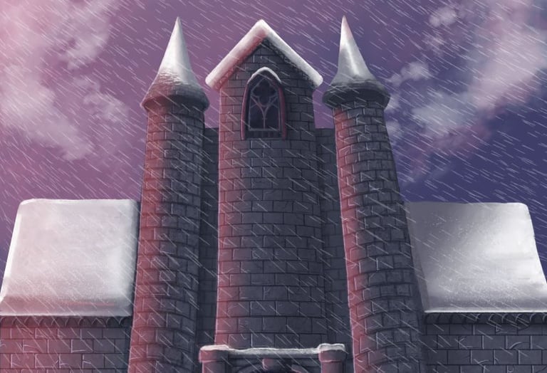 a castle like structure with a tower