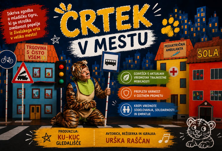 Črtek v mestu