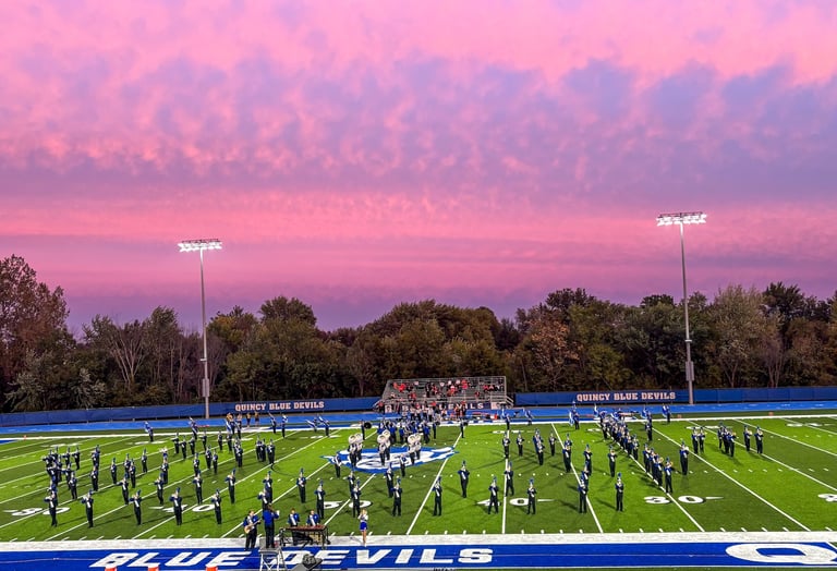 "Wholehearted Dedication" QHS Half-time show November 27,2024