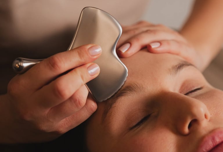 Gua Sha fizjoterapia twarzy – rozkurczanie mięśni żwaczy i lifting skóry bez iniekcji OROFLOW