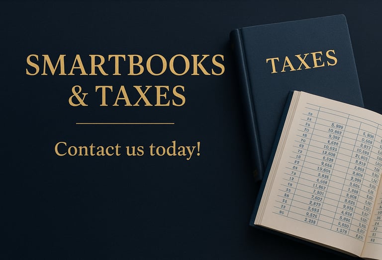 Contacta servicios contables smartBooks & taxes