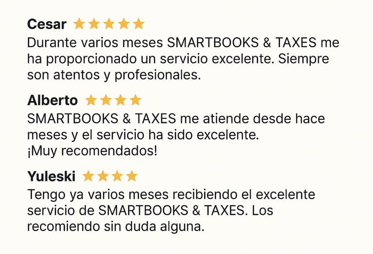 Testimonio de clientes