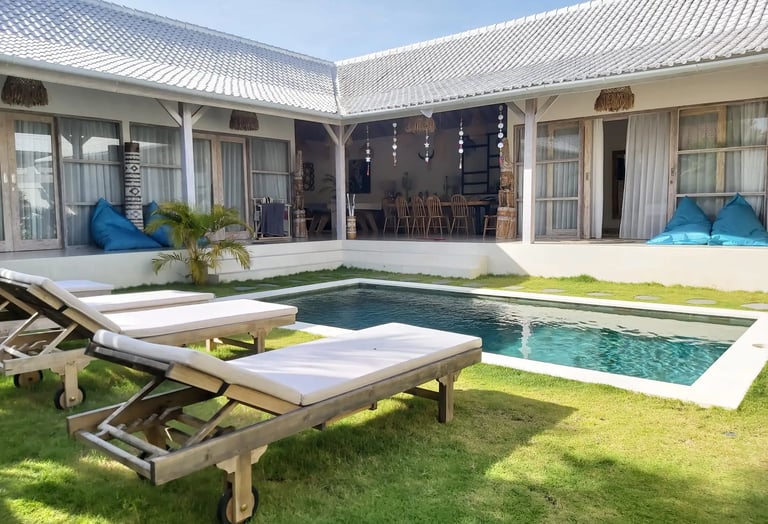villa White Karma à Bali, 3 chambres, 3 salles de bain, piscine