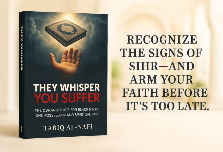 they whisper you suffer - Qur'anic cure for black magic, jinn possession and spiritual pain by Tariq Al-Nafi