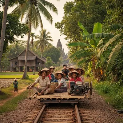 Battambang Bamboo Train