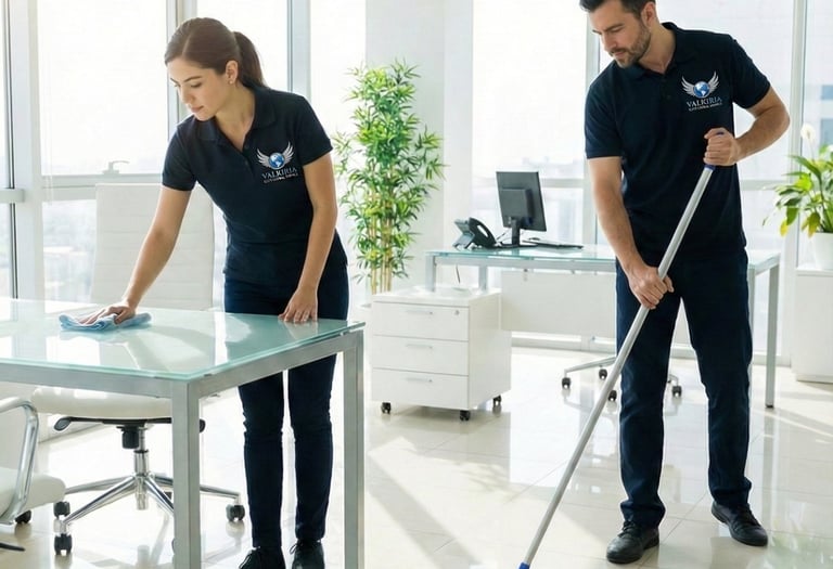 Servicio de limpieza integral y mantenimiento de higiene en comunidades de vecinos y oficinas