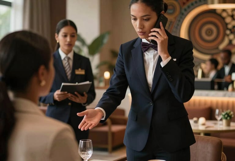 Vibrant scene of an exclusive African safari adventure at sunset.