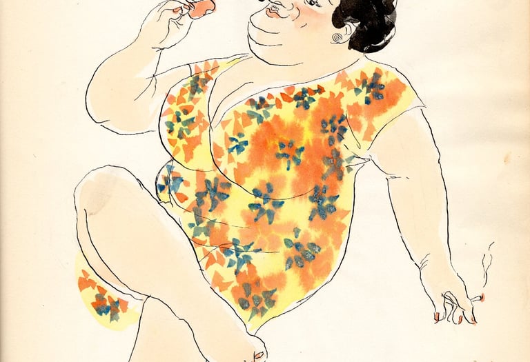 Haiti sketchbooks Alphonse Normandia