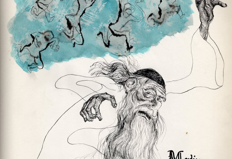 sketch books from Alphonse Normandia