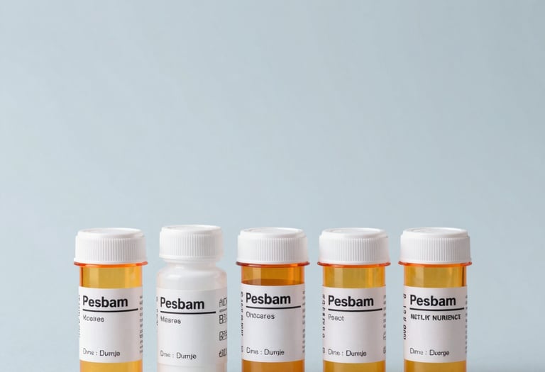 Close-up of hands holding a health insurance card and schedule of coverage.