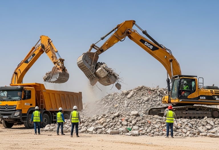 مقاول هدم وتكسير بالدمام