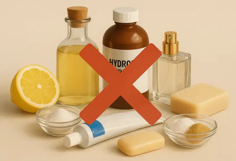 Ingredientes que devem se evitados