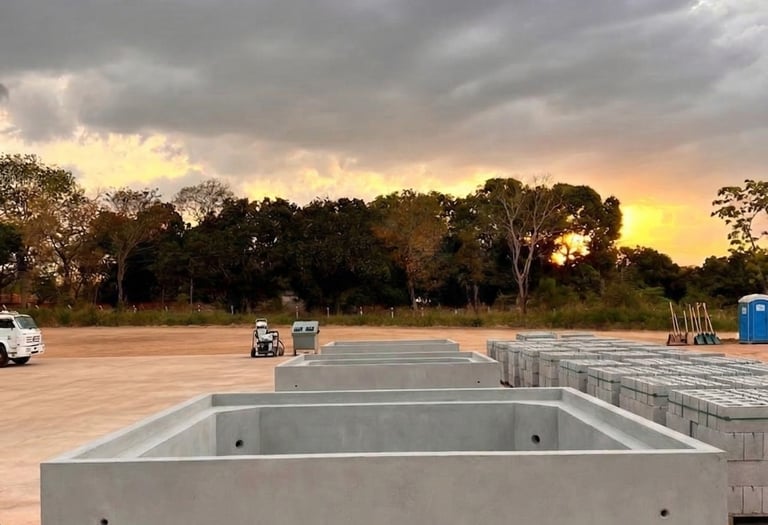 Aduela de Concreto 3x3 - Grupo Traço