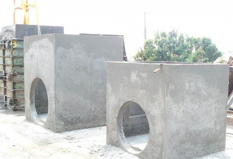 Caixa Pré-Moldadas - Traço concreto