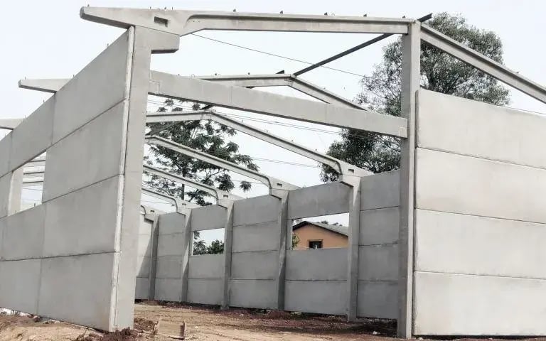 Painel de concreto - Traco Pré-Moldados