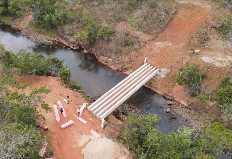 Ponte pre moldada - Traço Premoldados