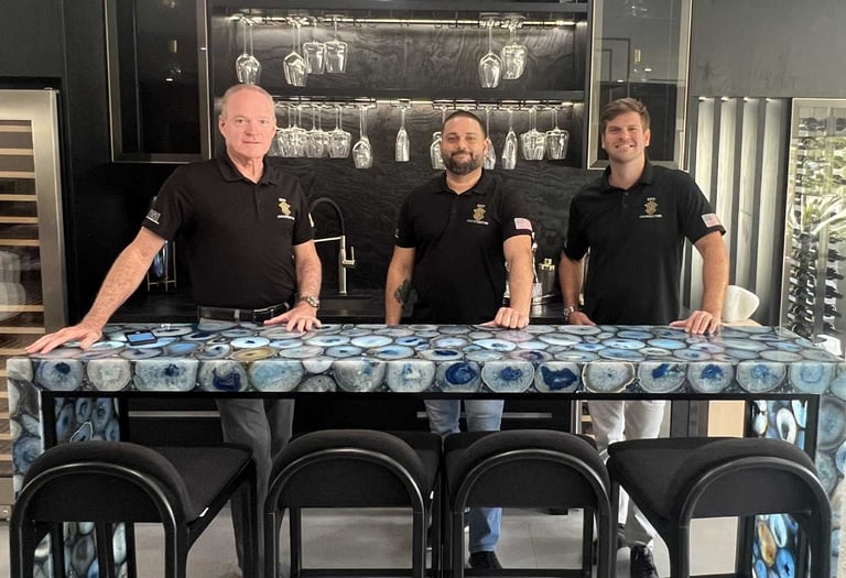 SPD Countertop Team at Showroom in Naples, Florida