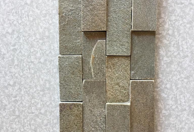 pedra carranca filete verde direto da fábrica em placas fácil instalar parede interna ou externa