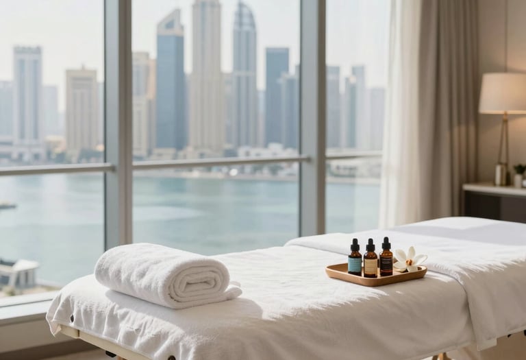 Too tired to commute after a long day? We bring the five-star wellness experience directly to your p