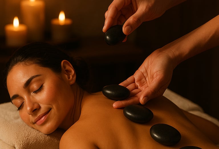 hot stone massage