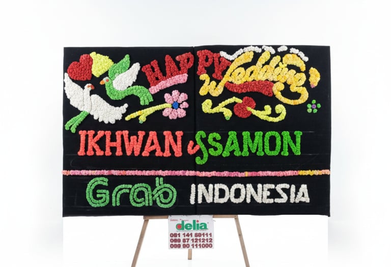 Bunga Papan Makassar 081-141-9898