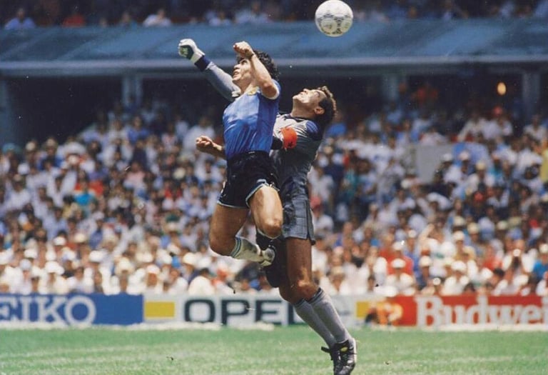 Diego Maradona Hand Gottes