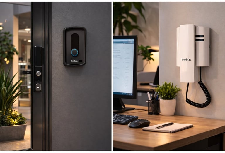instalação de interfone para pequenas empresa, escritorios ou residenicias