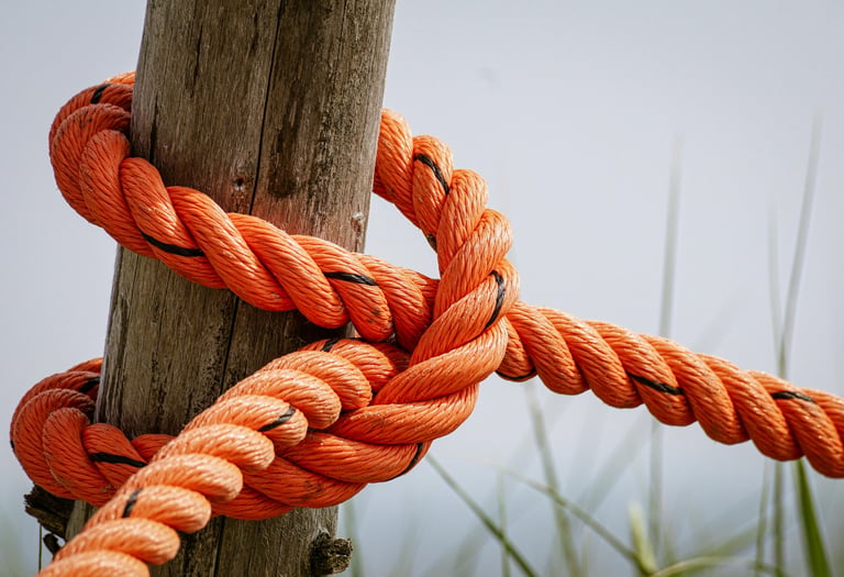 orange rope