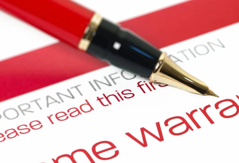 a home warranty document in Ghana