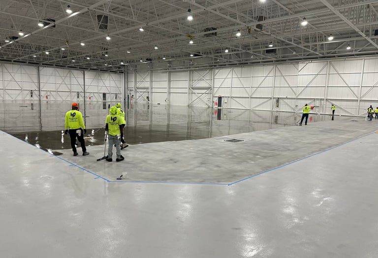 Polished Concrete flooring epoxy floor coatings Atlanta Georgia