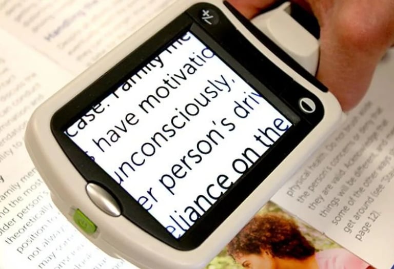 Low vision rehabilitation is a set of services aimed at maximizing the remaining vision for people with low vision.