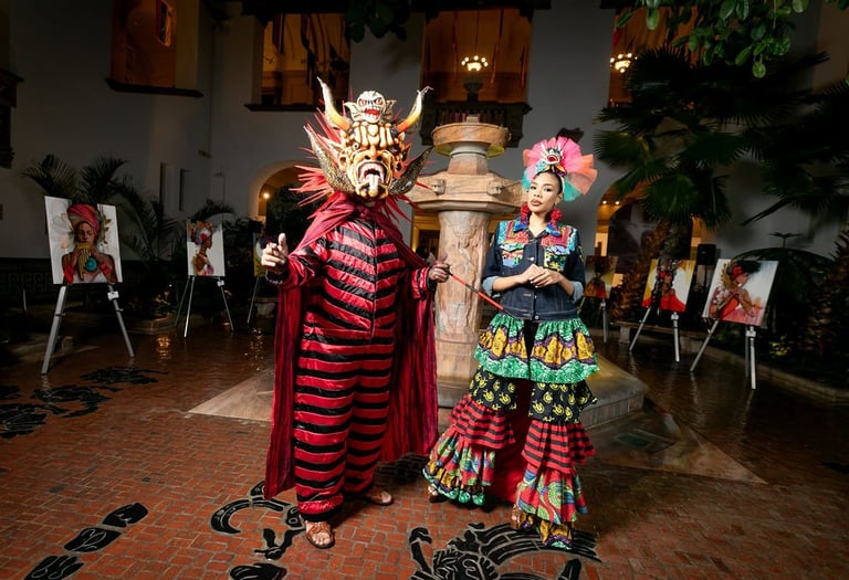 Diablico Sucio Panama con Modelo