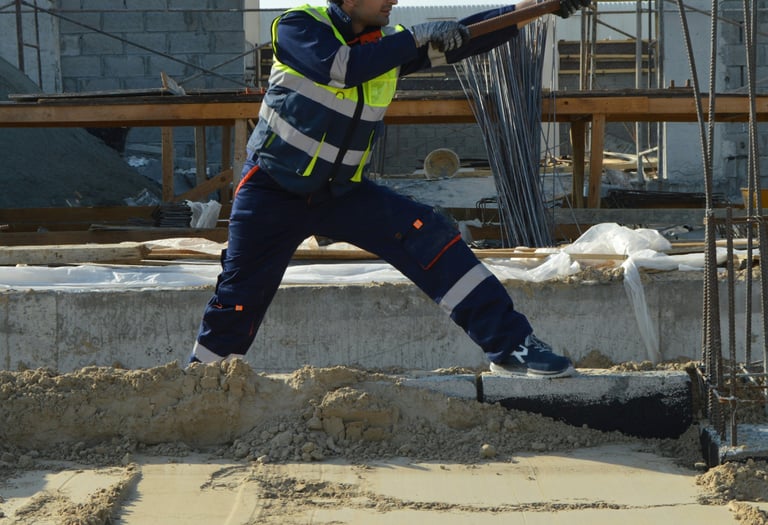 chantier de construction