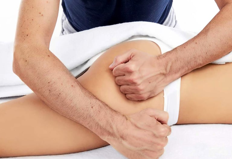 massaggio che aiuta ad eliminare gli insestesmi della cellulite