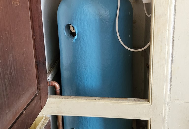 Emergency Plumber in Newquay Cornwall Copper Cylinder