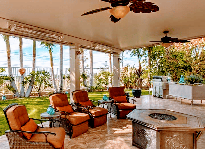 Custom Built patio cover Houston