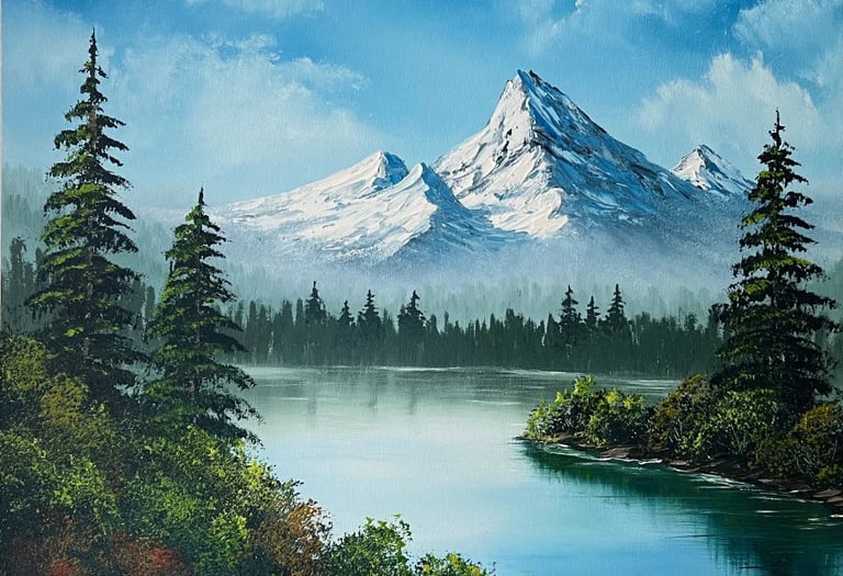 Ateliers Bob Ross avec un professeur certifié