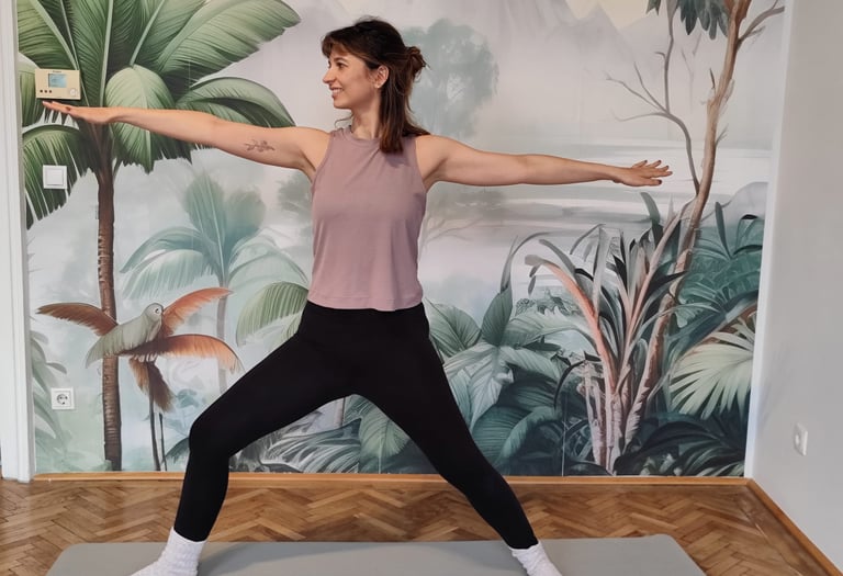Melina Schlembacher, Yoga bei Spot on Pilates
