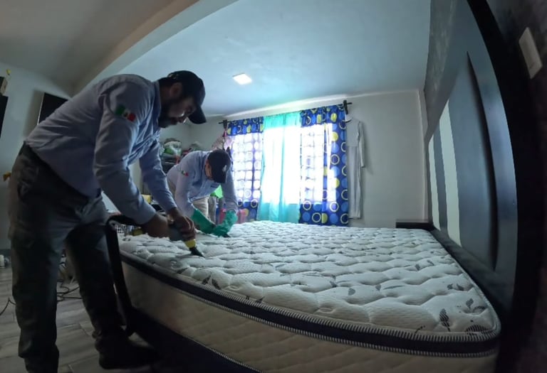 Limpieza profesional para erradicar chinches de cama