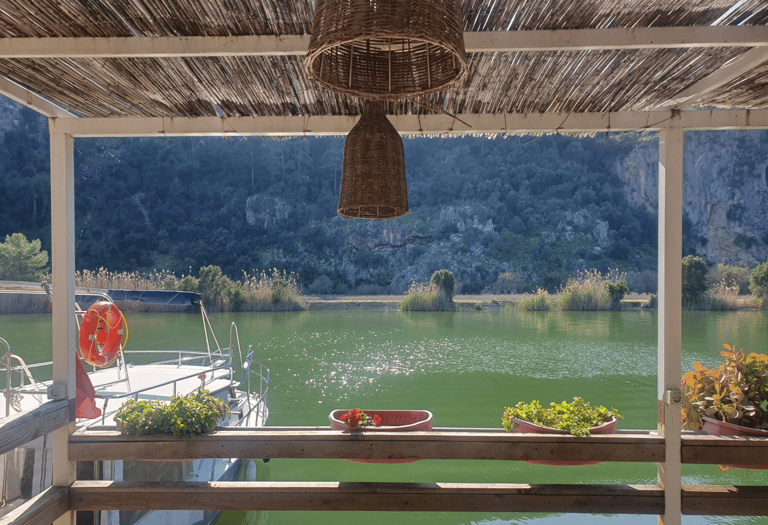 a view from Dalyan river
