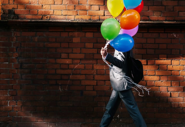 helium balloons