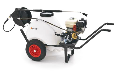 Nettoyeur HP FDX WB enrouleur avec flexible haute pression 15m pompes triplex pistons céramique